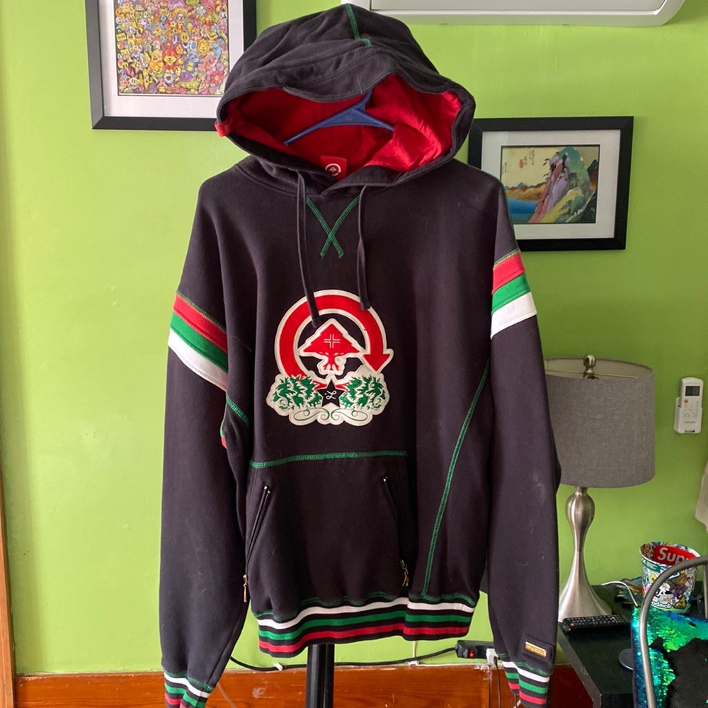 LRG Lifted Research Group zip up hoodie